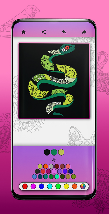 ColorMe - Adults Coloring Book - Color by Number & Paint by Number